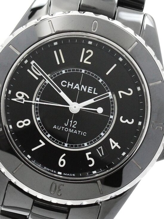 CHANEL J12 H5696 Black ceramic black Dial Automatic Ladies Watch_955719 main image 5